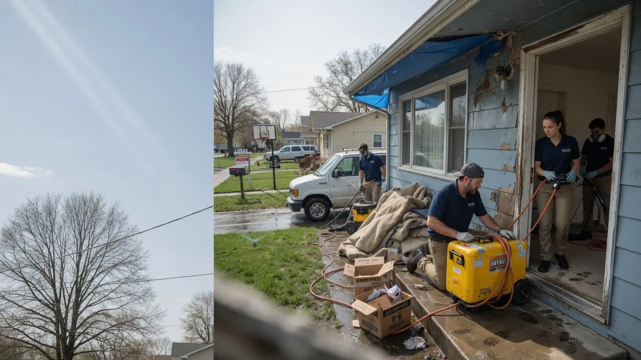 Basement Flood Cleanup in Emporia, VA near me